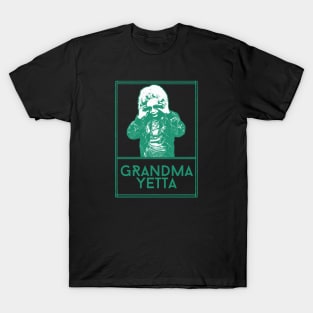 Grandma yetta\\retro fan artwork T-Shirt